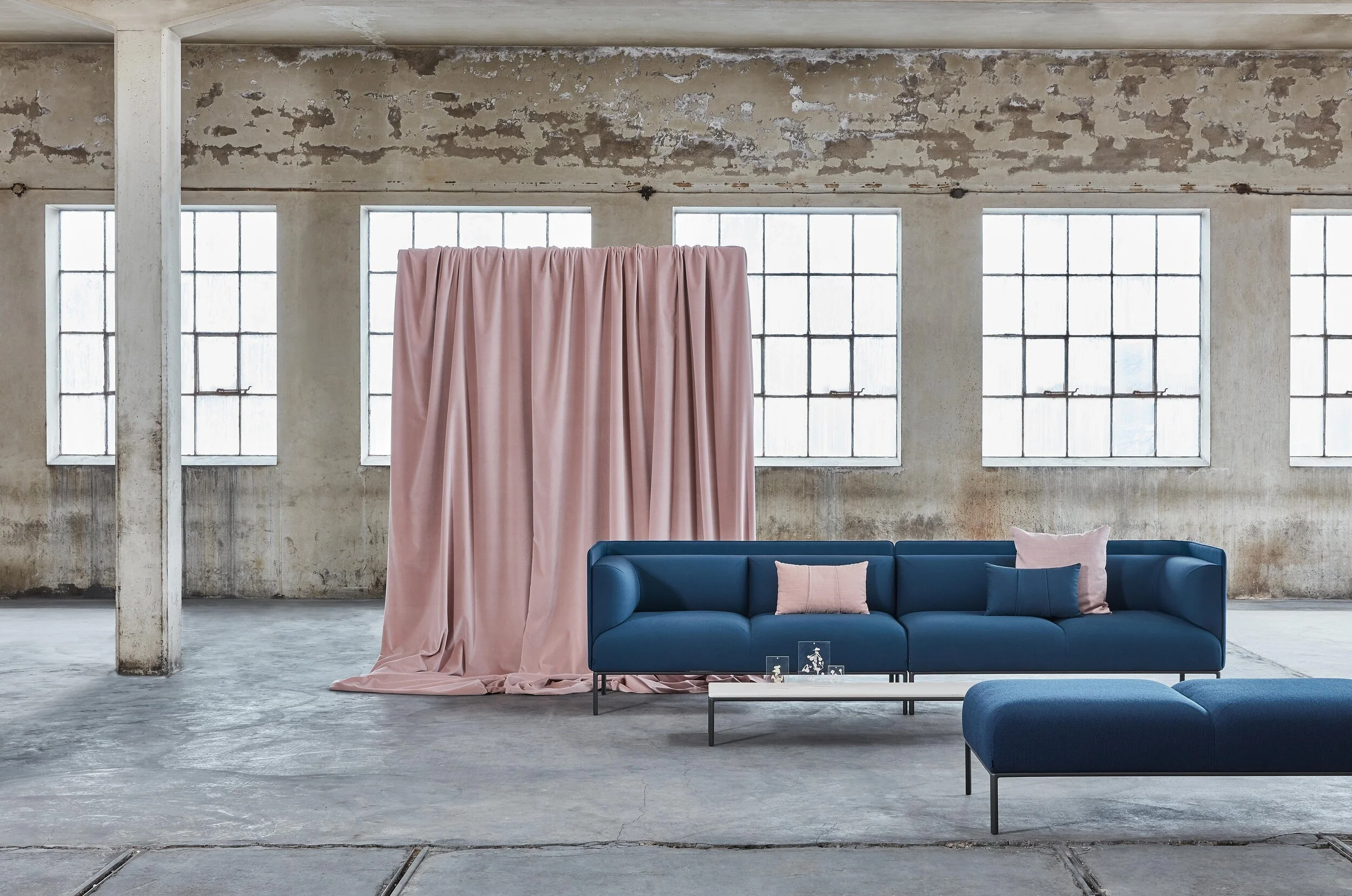 A modern modular sofa system for the dynamic workplace