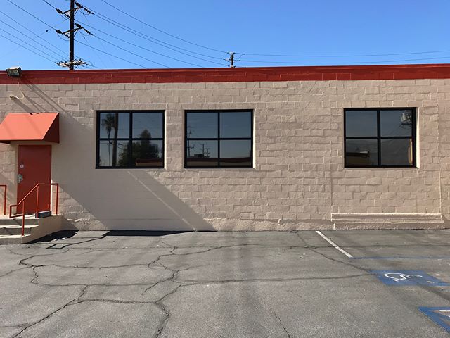 We applied new film on this commercial building that helps with privacy and maintains a great UV barrier from the suns harmful rays. #tintconcept #windowtinting #modern #losangeles #tint #commercial #design