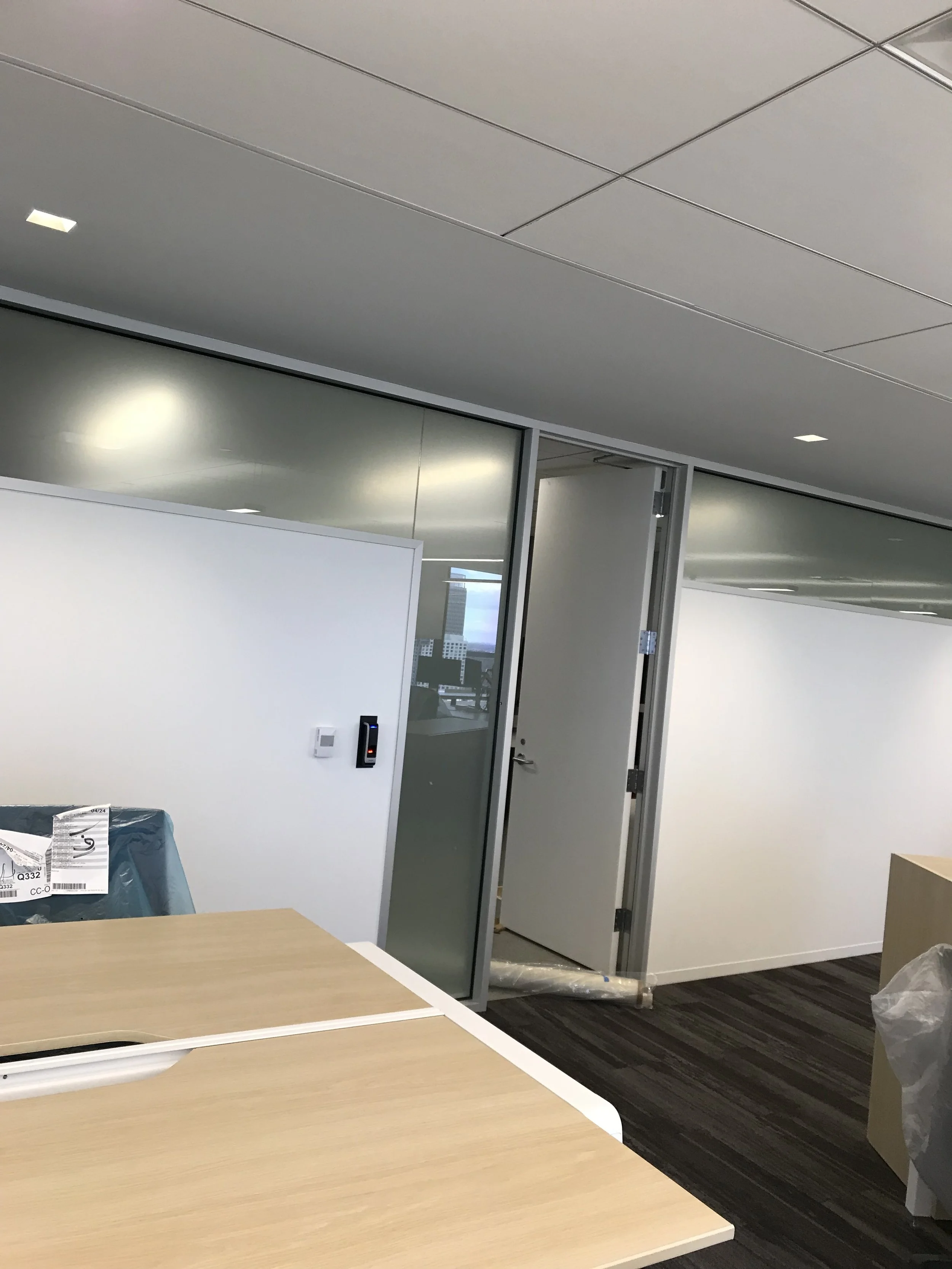 White Frost in Meeting Room