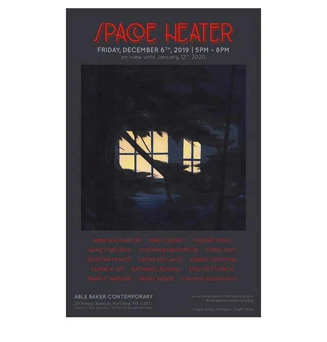 Opening this Friday 12/6/19 @ablebakercontemporary