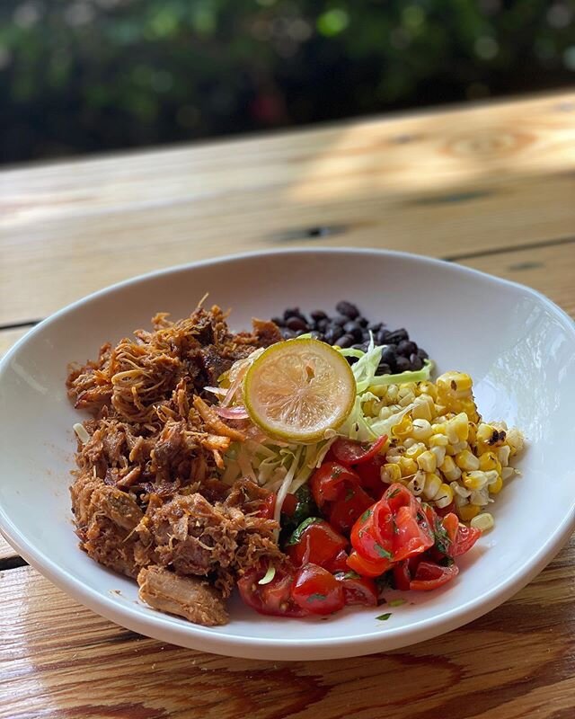 Tonight&rsquo;s special is pulled pork with corn marinated cherry tomatoes black beans cabbage and sweet pickled lime onion and jalape&ntilde;o. Also our famous duck taco is back on the small plate menu! Open until 9 tonight for reservations and 8 fo