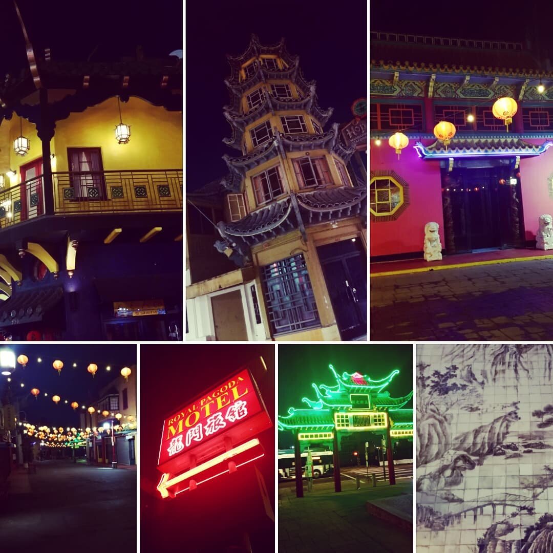 Part one of our night walk of filming locations + learning the history of LA's Chinatown.

#madamewongs #lalaland #bruceleestudio #jazz #hoplouie