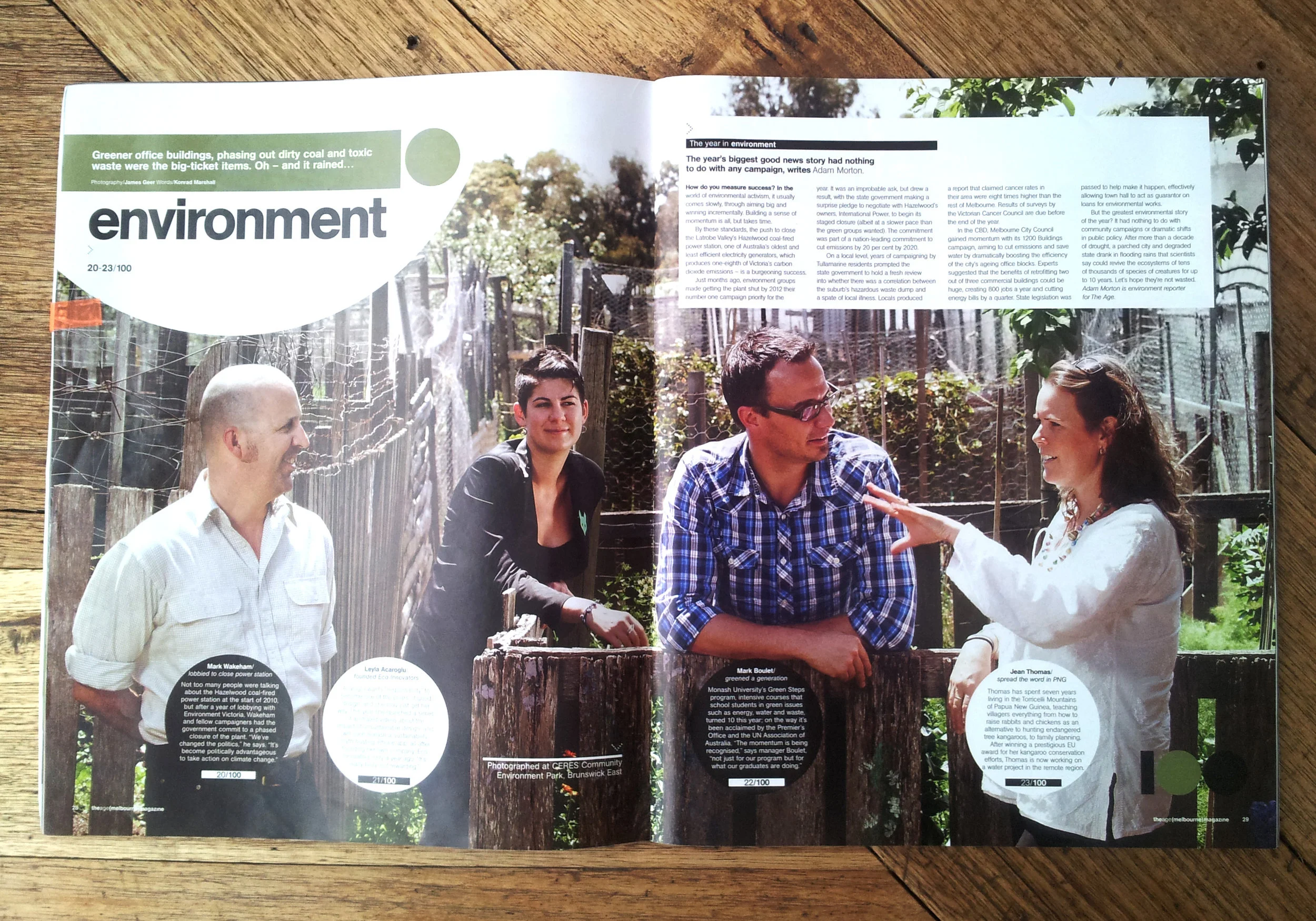 The Age Magazine, Top 100 of Influencers 2010