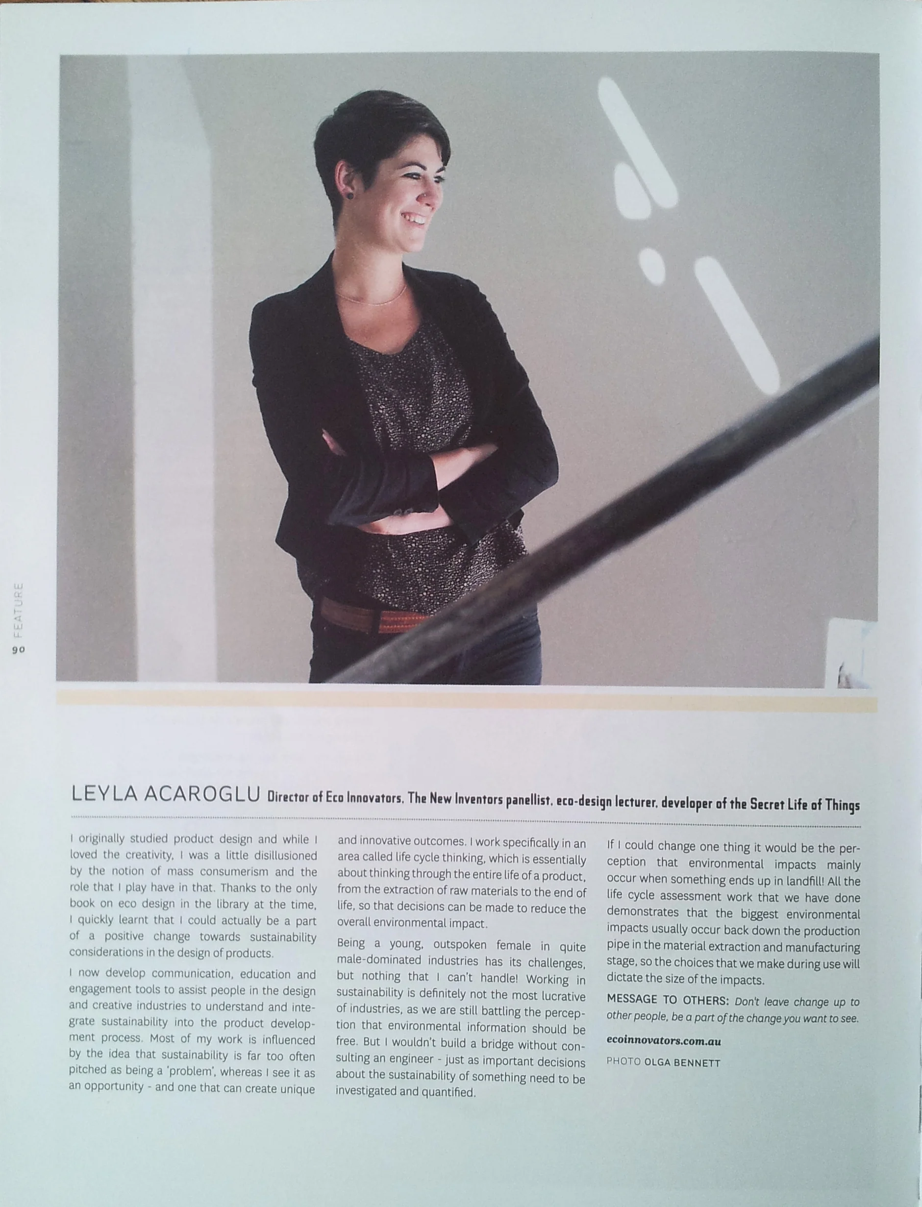 Peppermint Magazine Profile