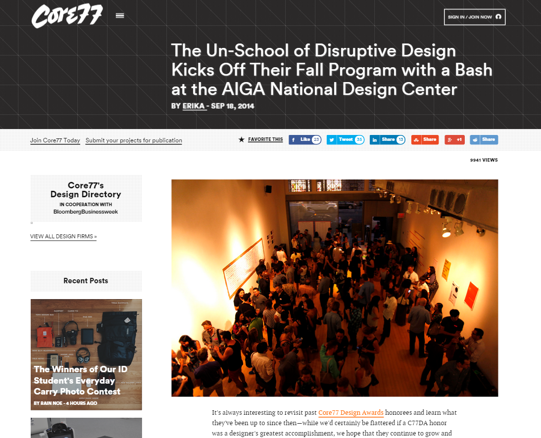 Core77 Magazine 