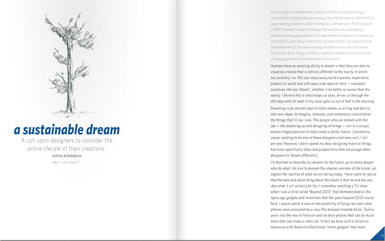 A Sustainable Dream