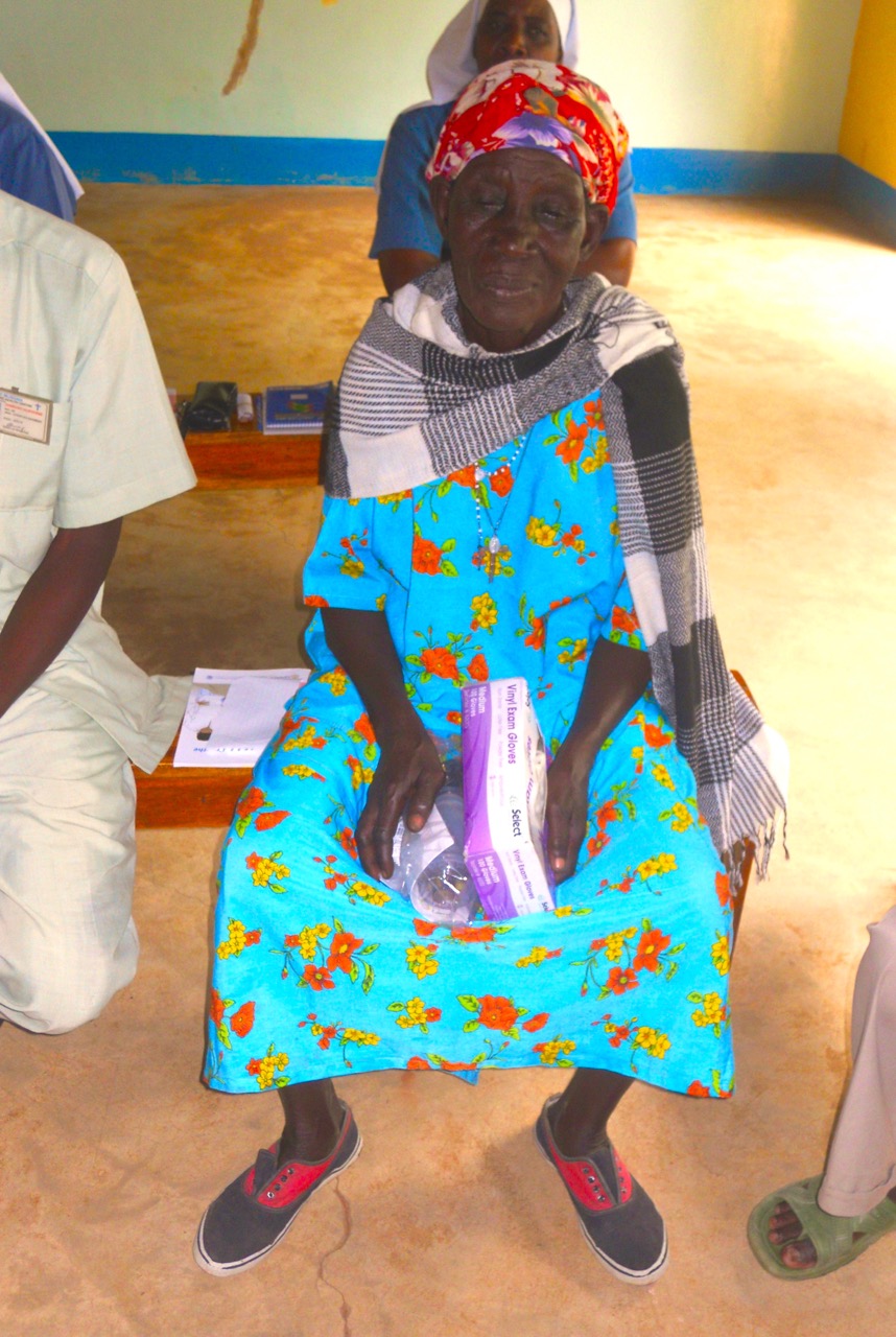 Village midwife attending Helping Babies Breathe session.