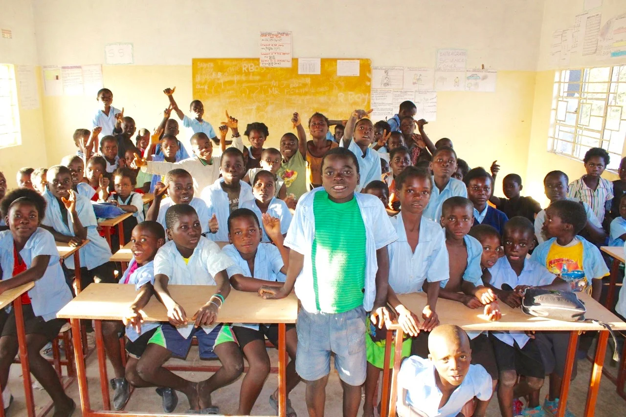 400 Students Share 60 Desks at our school in Zambia — Aid Africa's Children