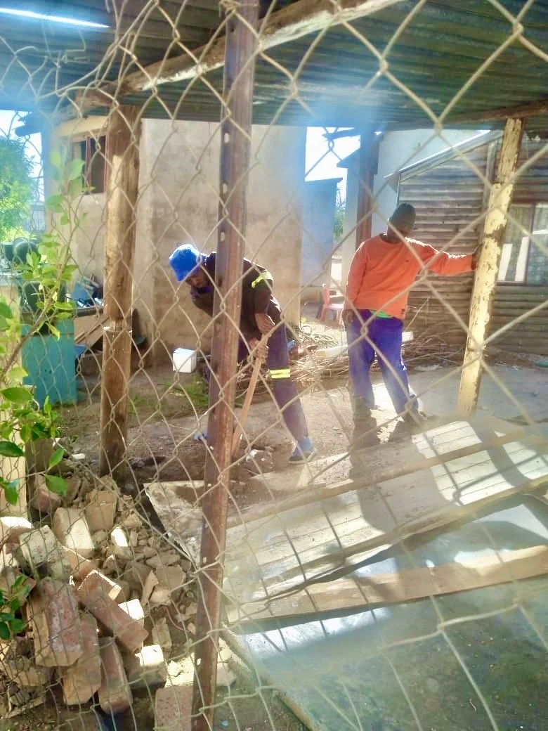 Day 1 — Demolishing the Old Kitchen