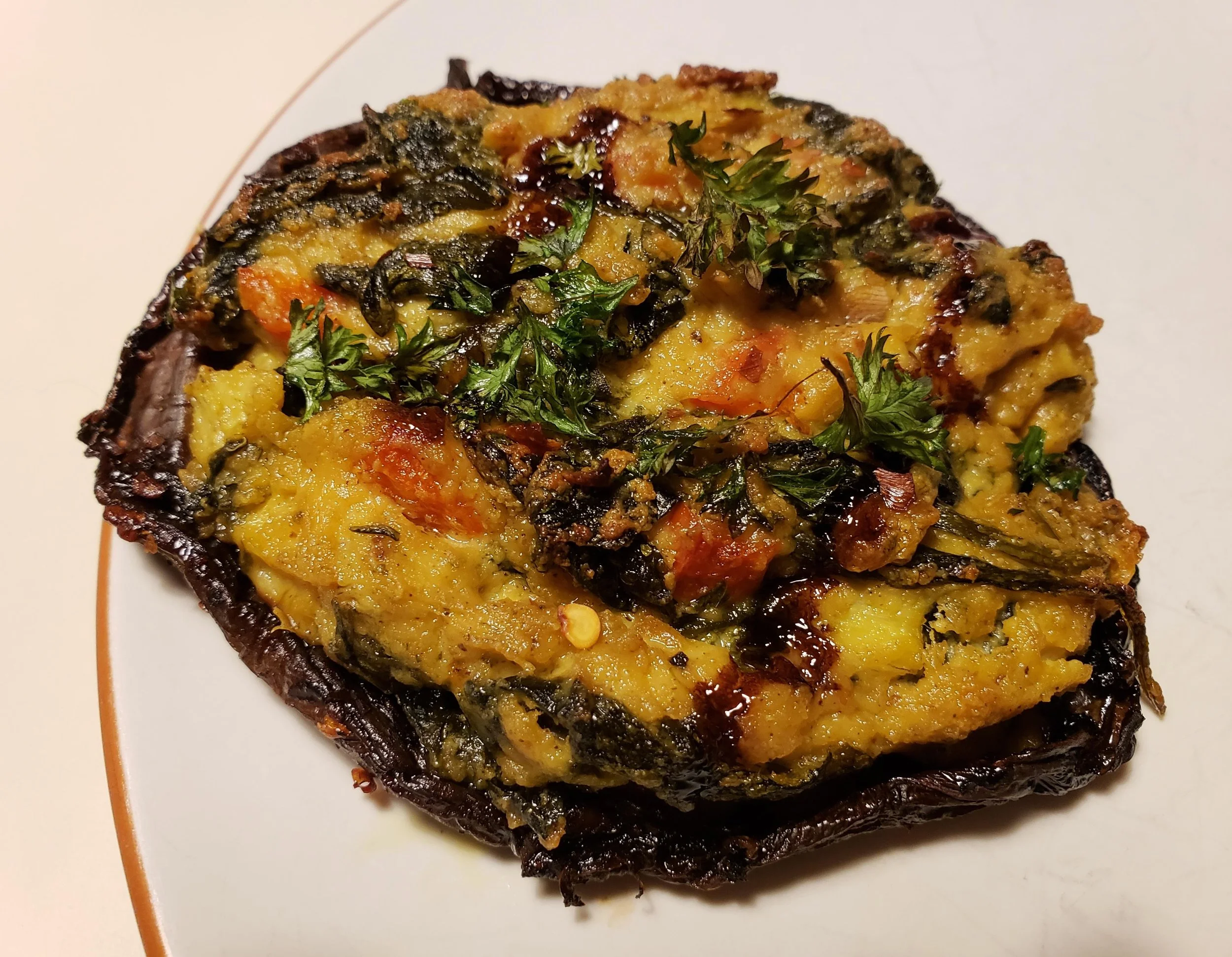 Spinach and Artichoke Dip Stuffed Mushrooms.jpeg