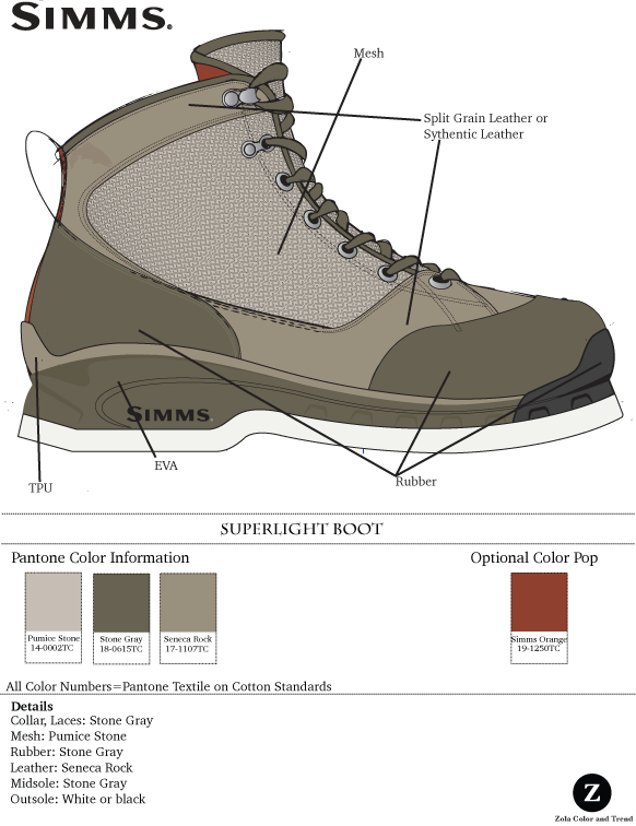 Simms Fresh water fishing boots