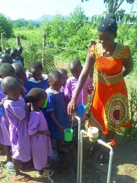 Maji! Swahili for Water!