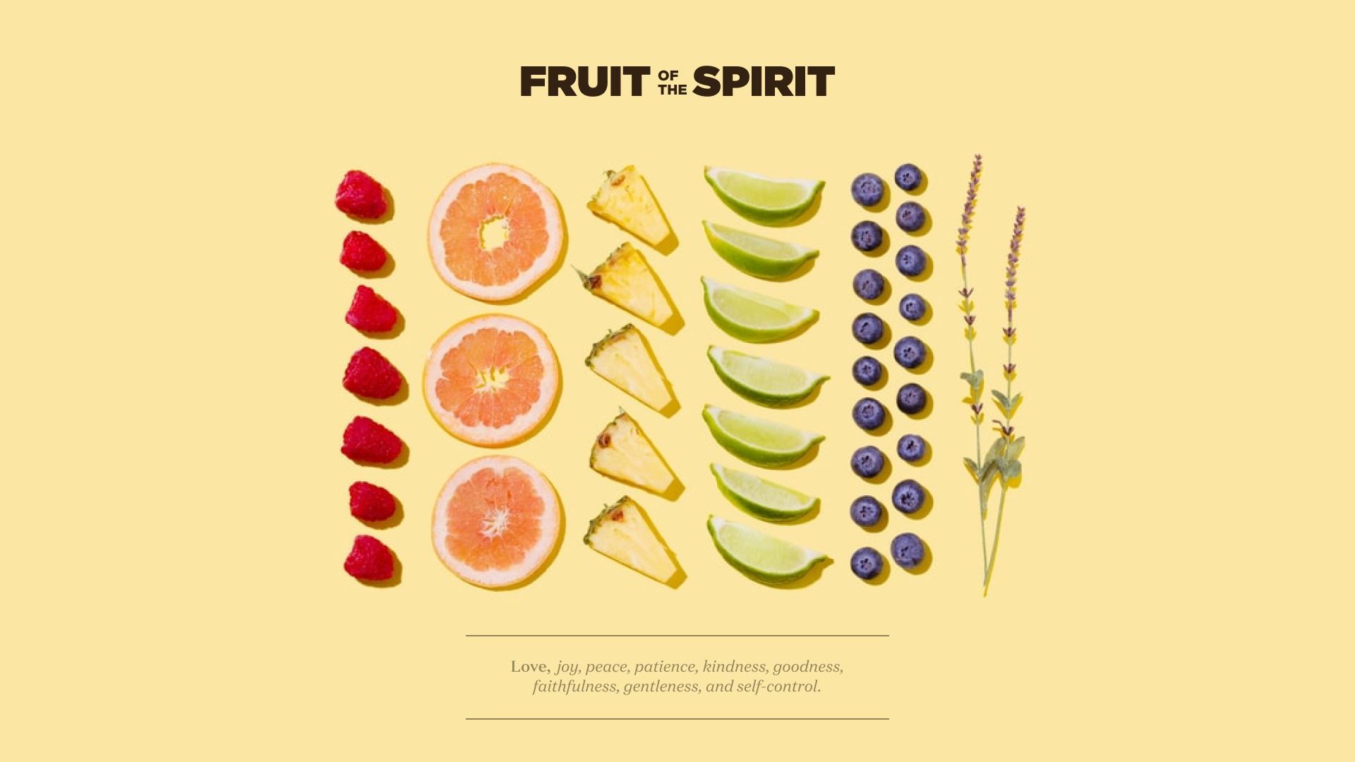 Fruit of the Spirit (2022)