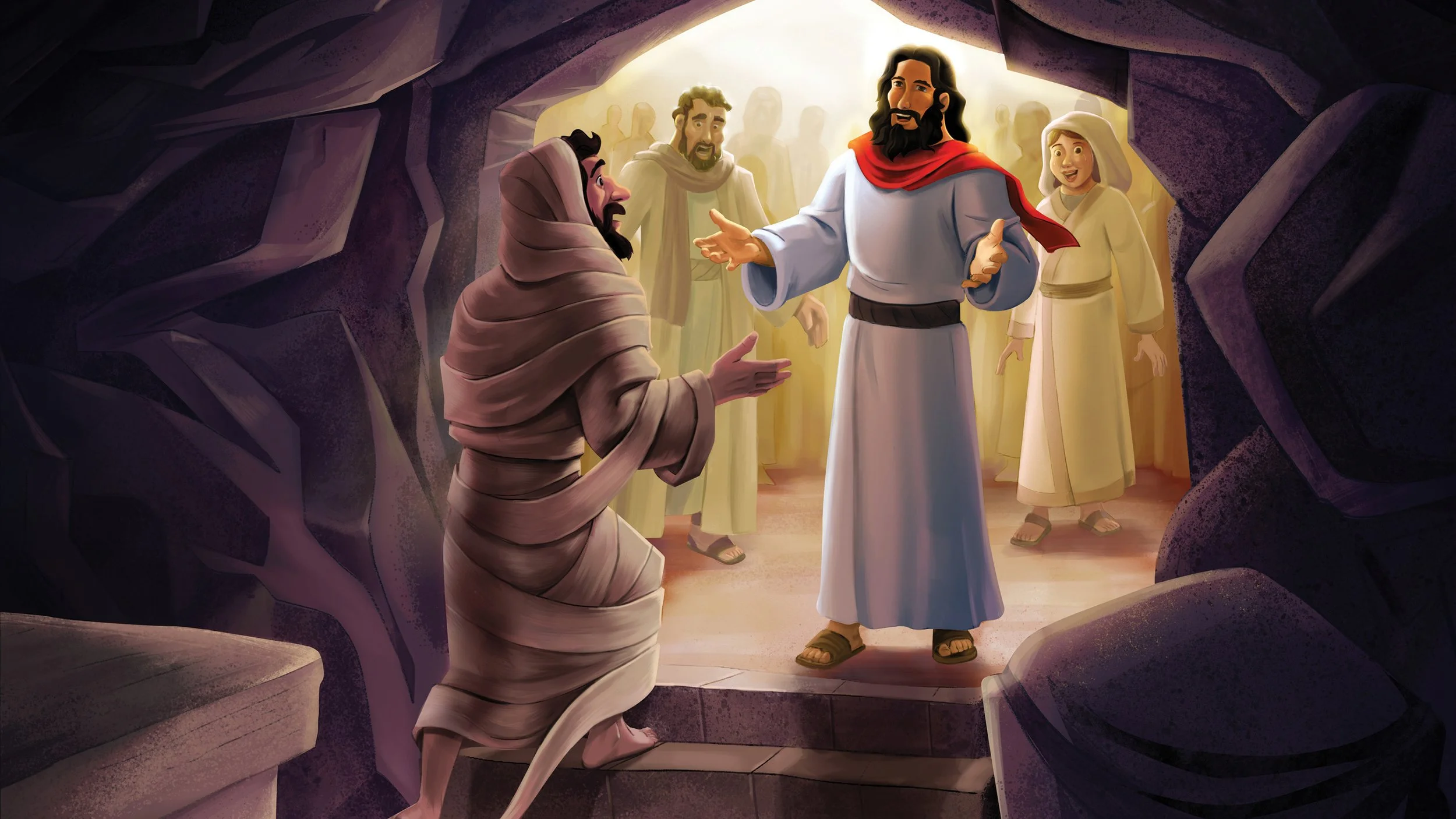 JESUS RAISED LAZARUS