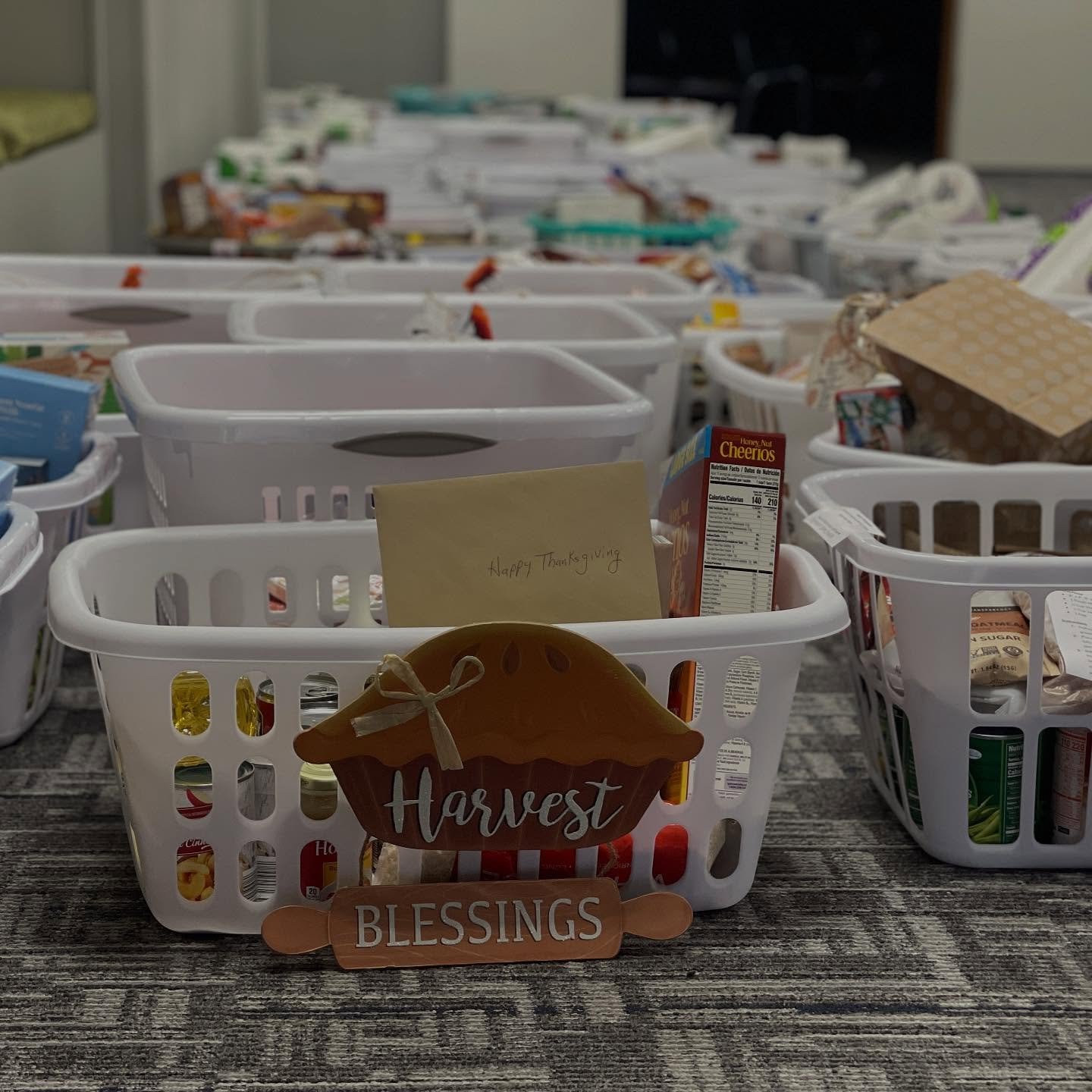 THANK YOU for the 71 meals (and counting!) ready to be handed out this Saturday here at The Pantry. Each basket includes all of the non-perishable items you&rsquo;ll need, along with a $25 gift card for the rest. 

It&rsquo;s one of the ways we&rsquo