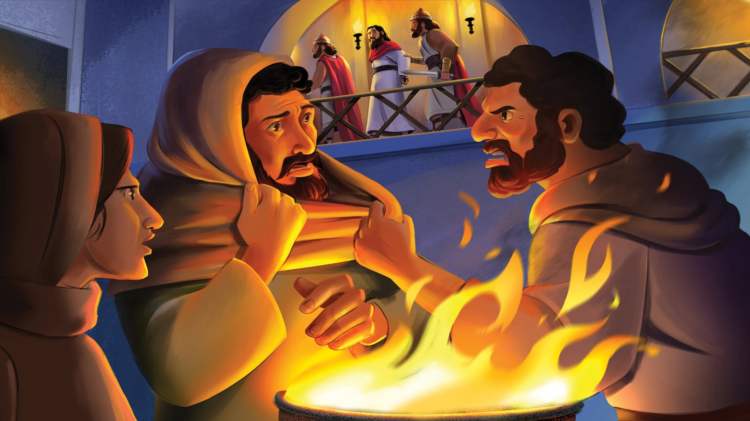 JESUS WAS PUT ON TRIAL