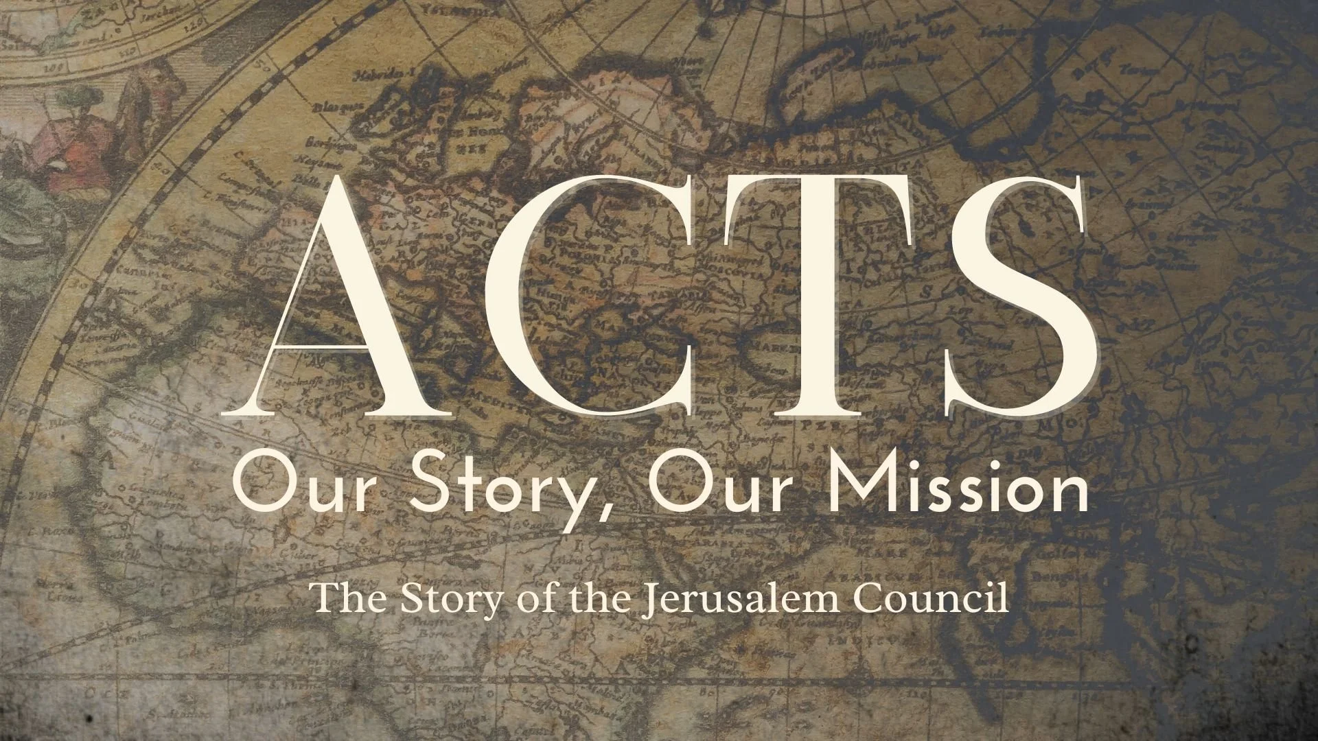 The Story of the Jerusalem Council (Acts 15:1-32)