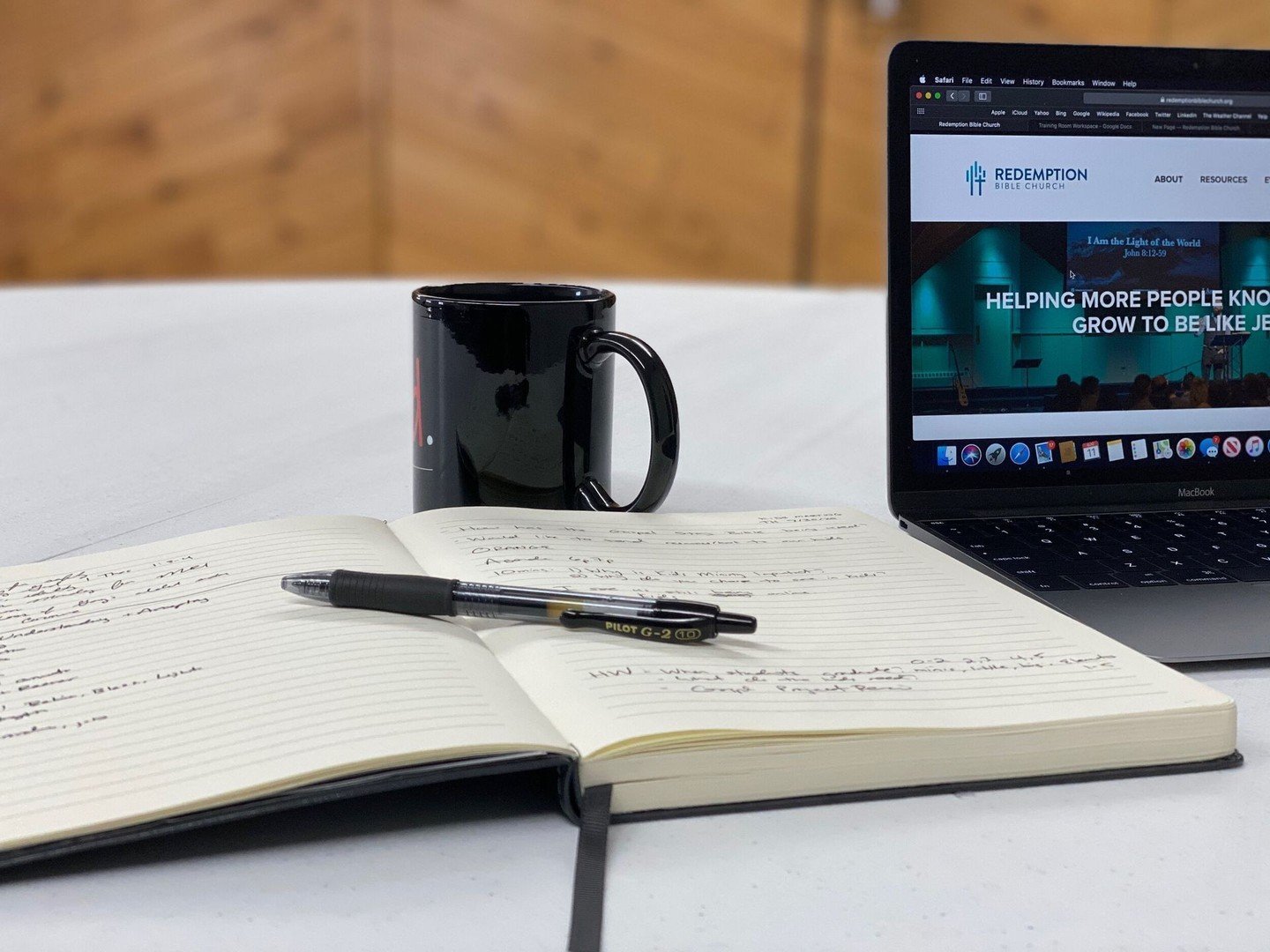 The Redemption Workspace is open Tuesday - Friday for our church family to come study or work (and we LOVE to have you around!). For more information or to sign up for a space, check out our church center app. Don't have the church app? Text Redempti