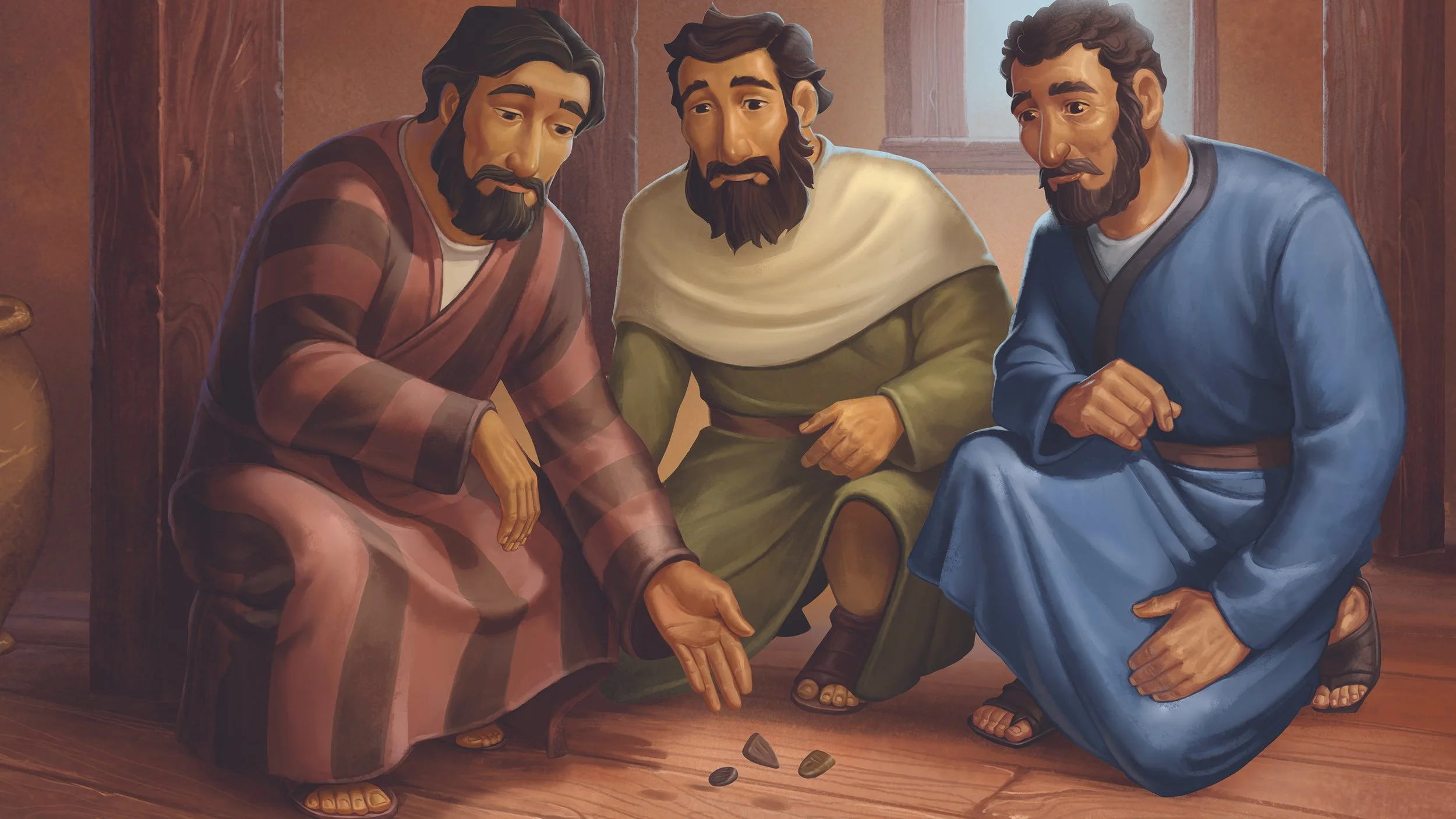 THE DISCIPLES REPLACED JUDAS