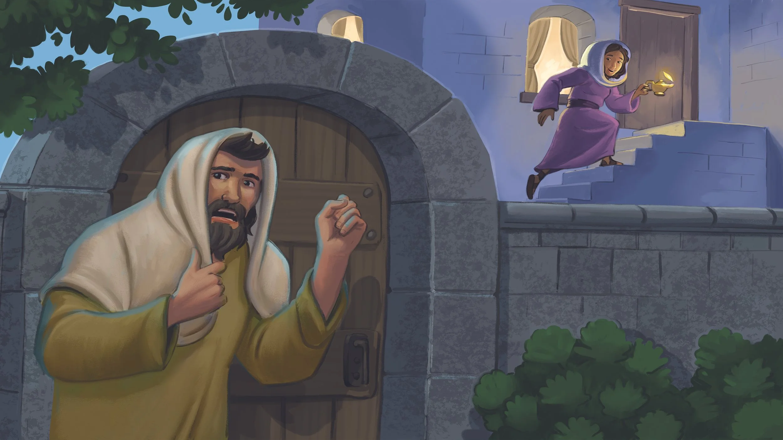 PETER WAS RESCUED FROM PRISON