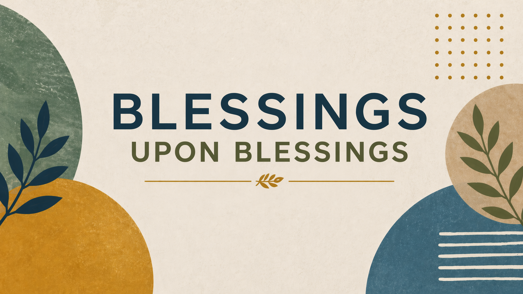 Bless the Lord (Psalm 103)