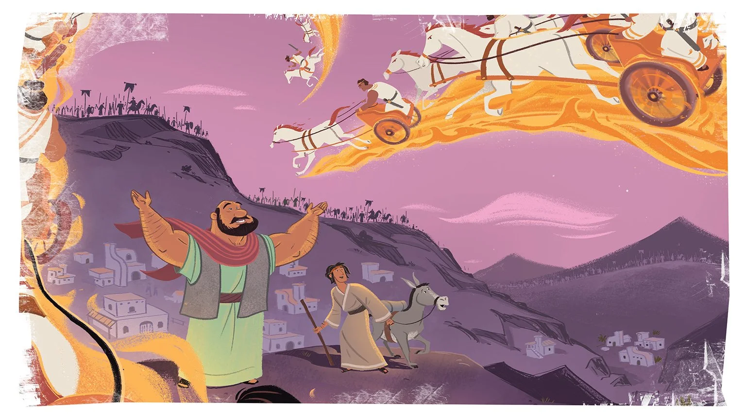 Elisha Prophet Cartoon