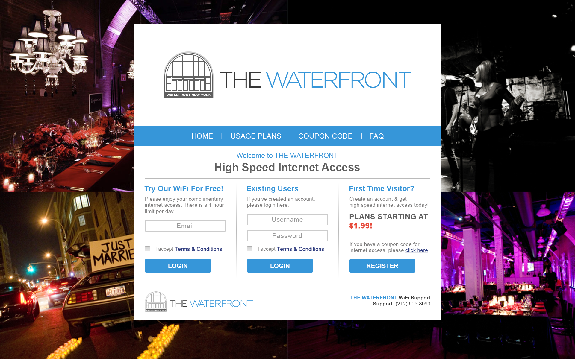Event Hall Wi-Fi