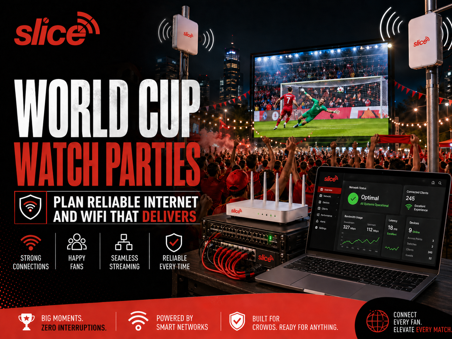 World Cup Watch Parties Need More Than a Big Screen: Plan Reliable Wireless Internet and WiFi Before Match Day