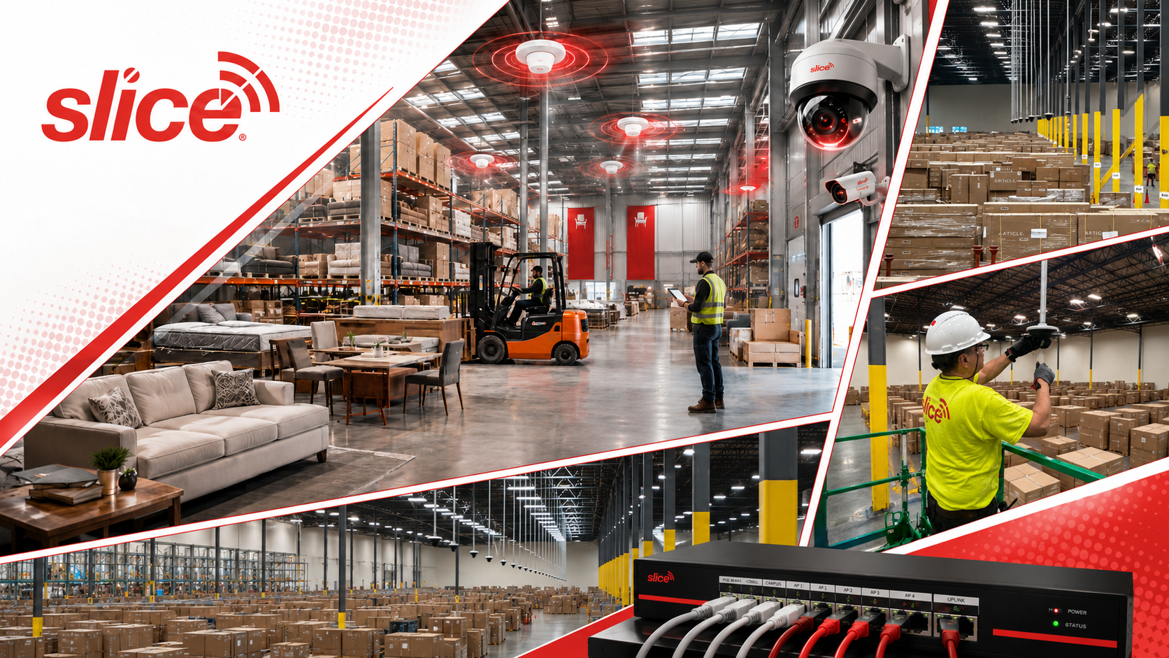 Warehouse WiFi Upgrade for Camera Installation