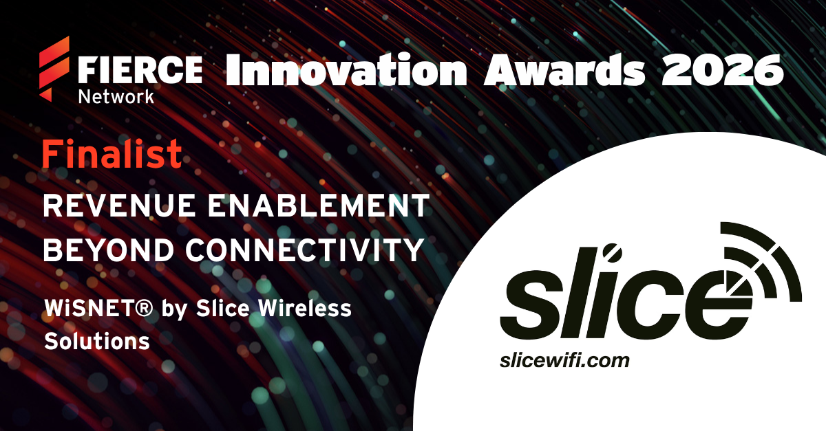 SLICE Wireless Named Finalist in 2026 Fierce Network Innovation Awards