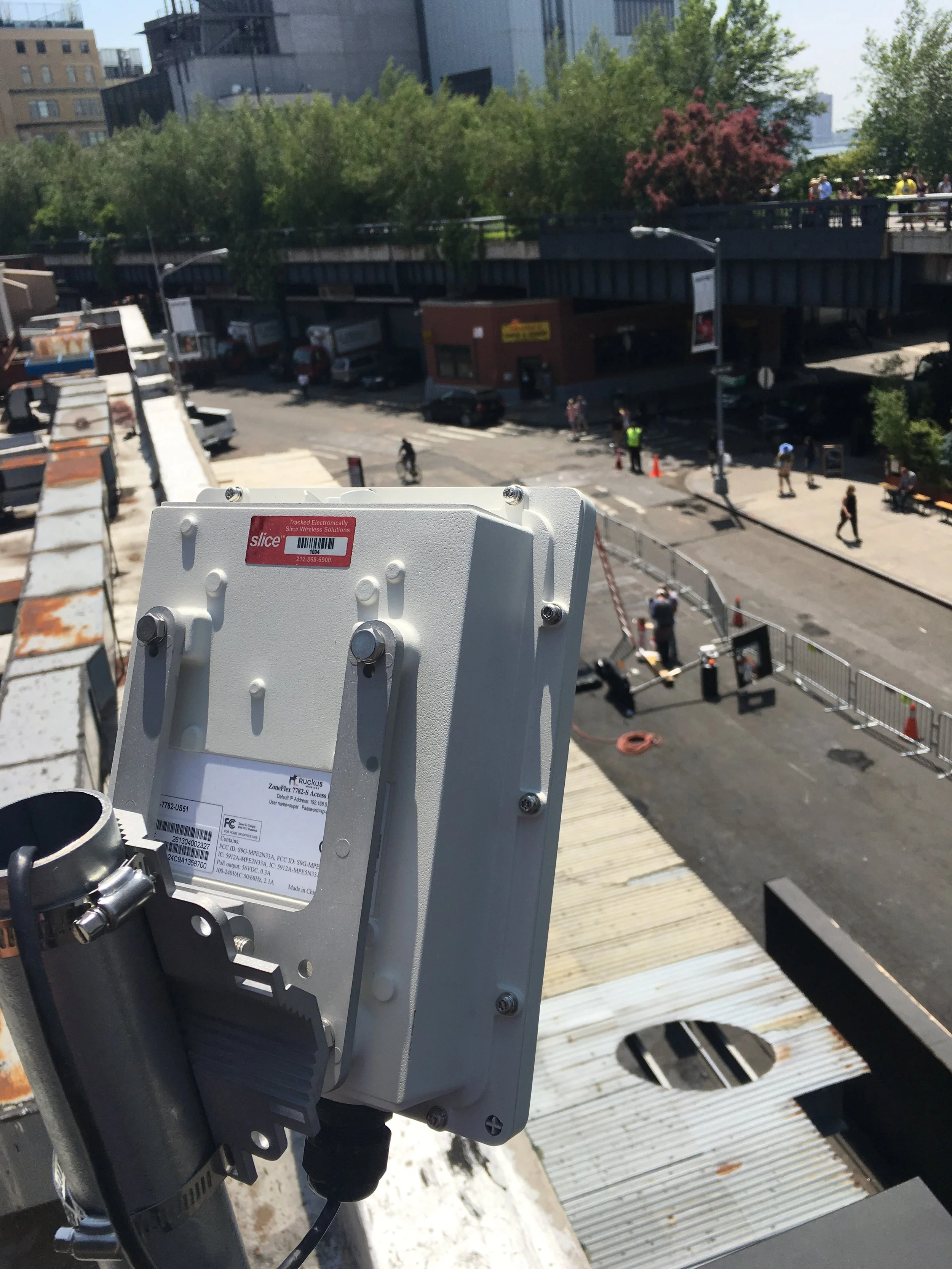 Slice Wireless event wifi ruckus zoneflex access point