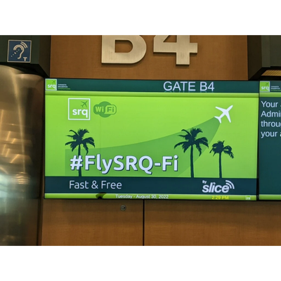 Fly SRQ Airport WiFi - Slice Wireless Public WiFi