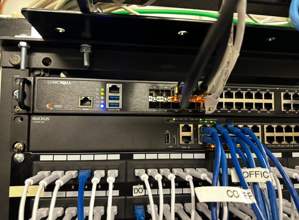Ruckus Wireless ICX 8200 Switch for WiFi 7 PoE installation