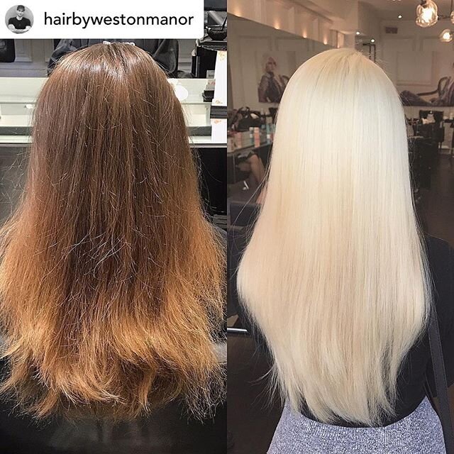 A little repost from @hairbywestonmanor cause we can&rsquo;t wait until we&rsquo;re able to do before and afters again 😍❤️