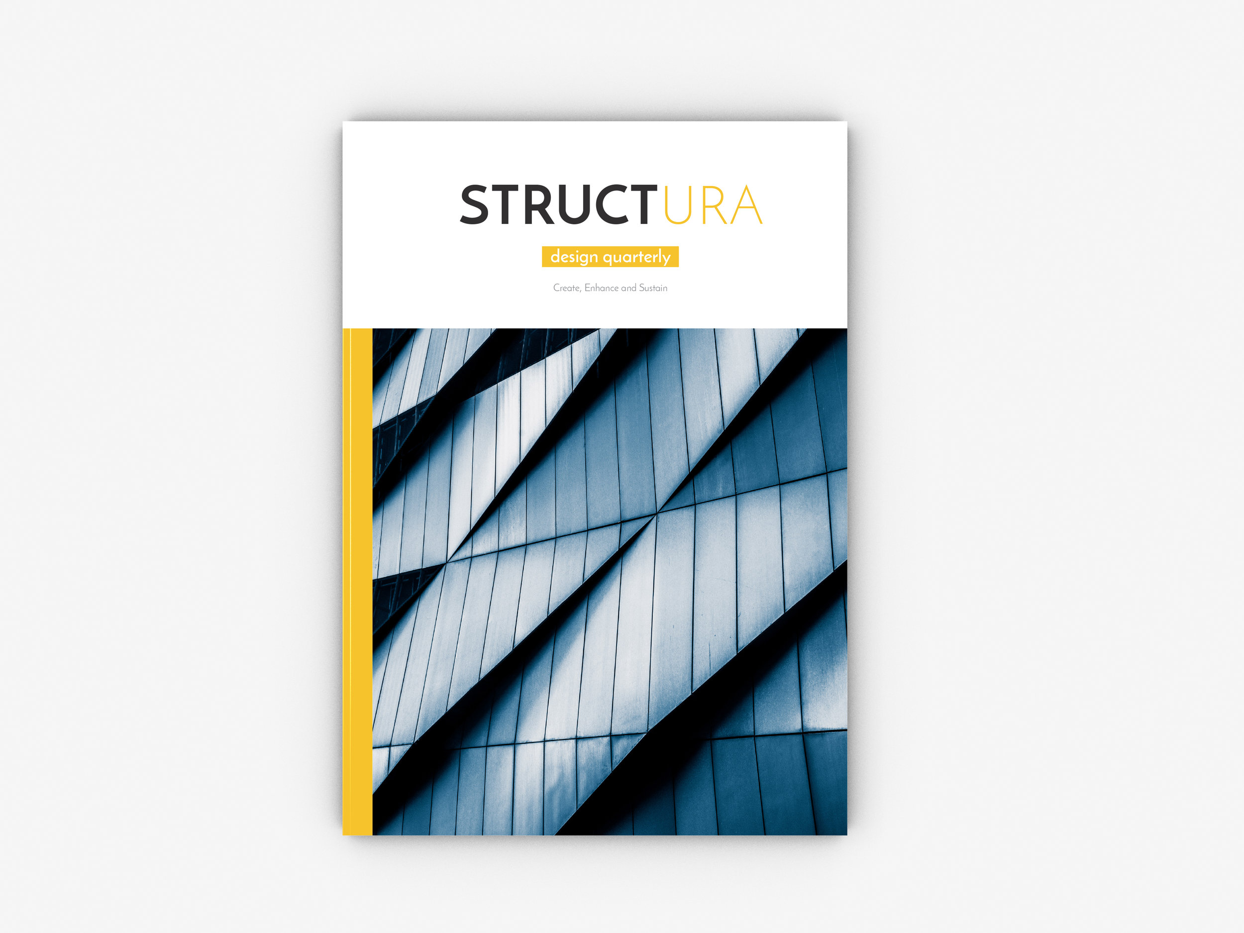 Architectural Magazine Cover Design