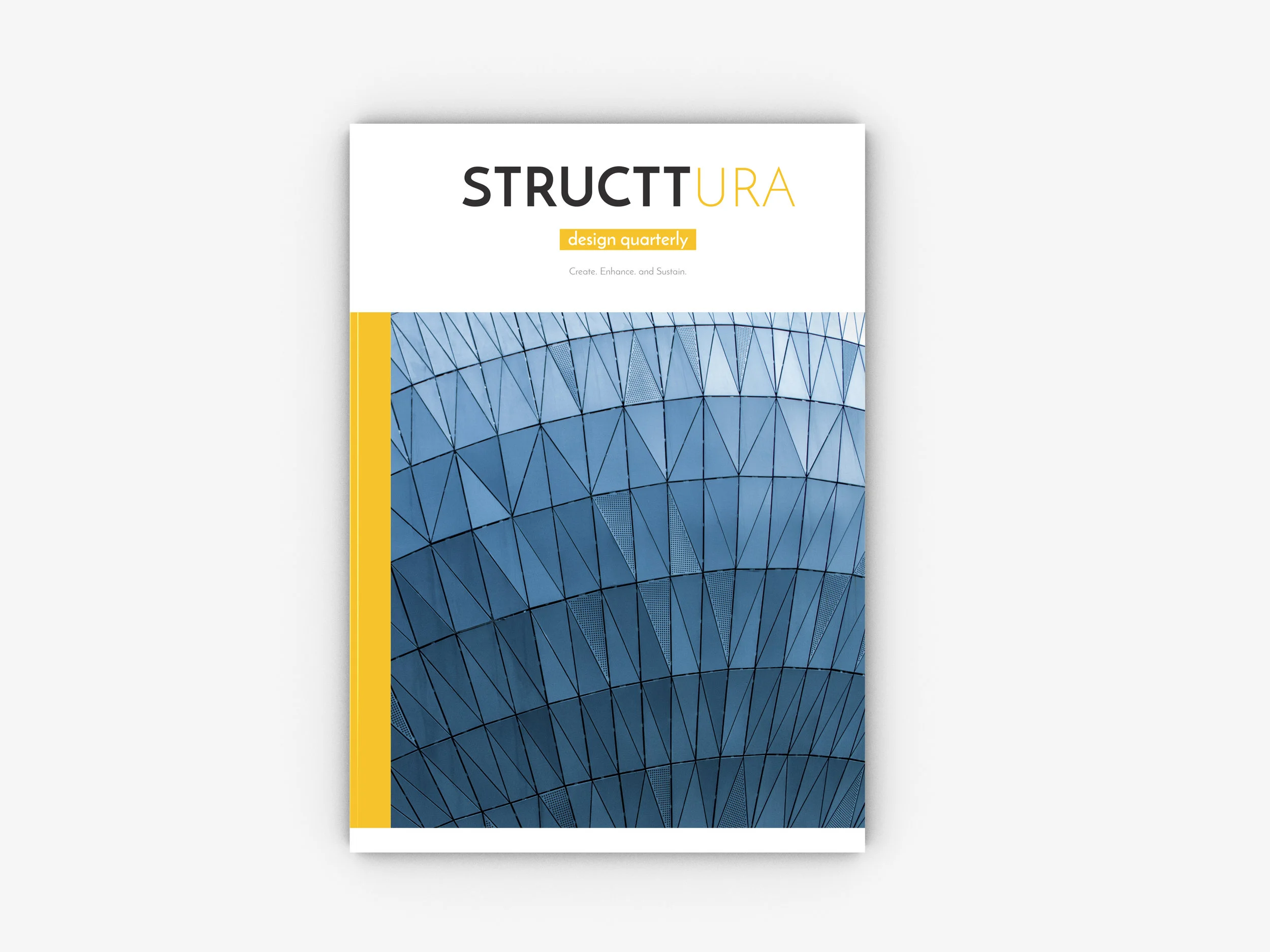 Architectural Magazine Cover Design