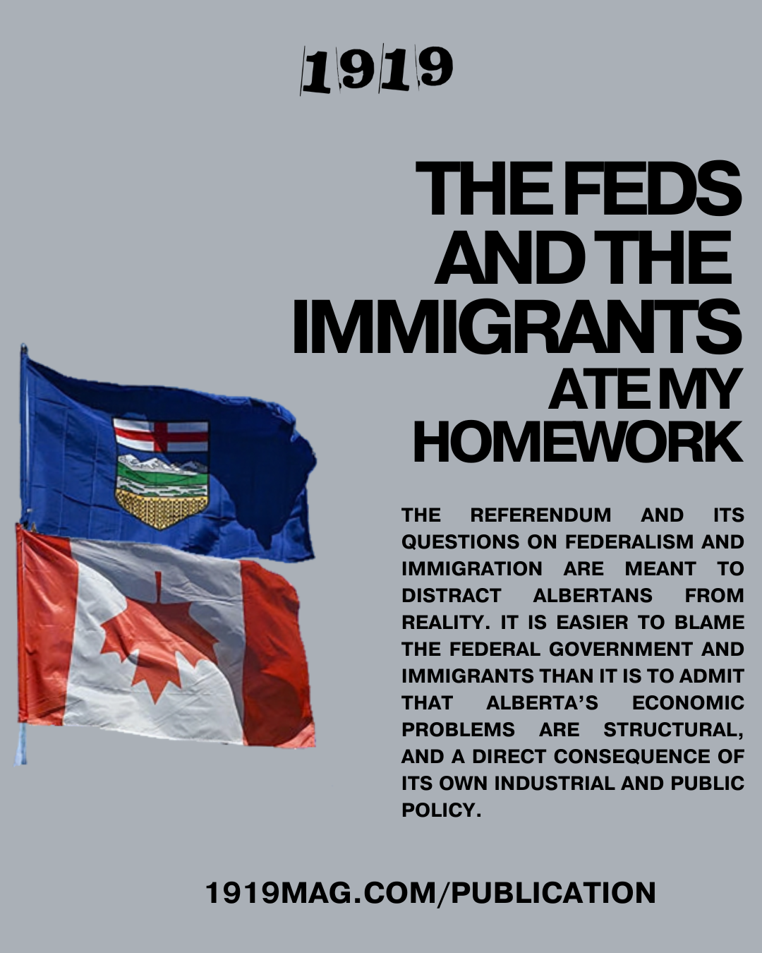 The Feds and the Immigrants Ate My Homework