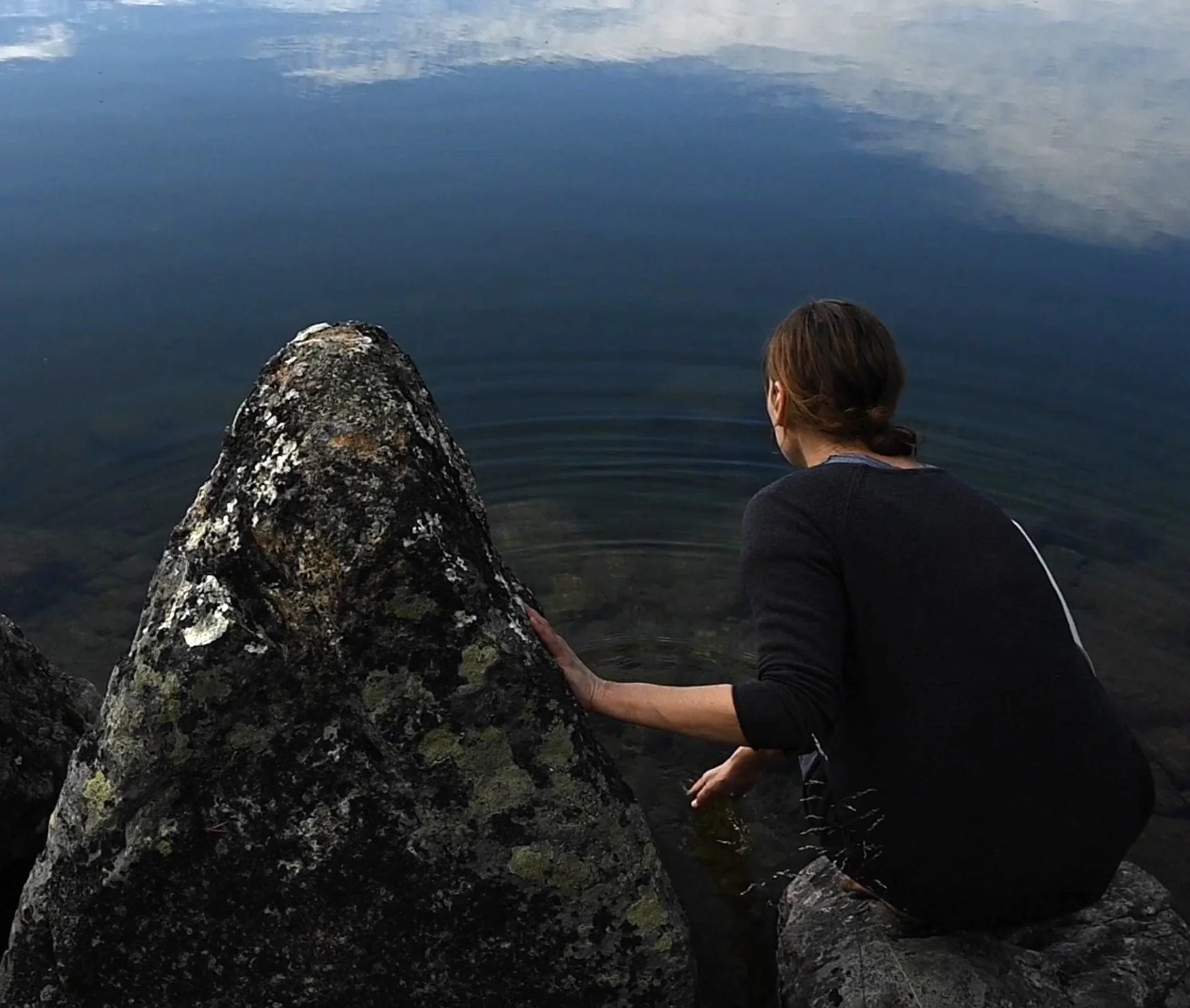 FAith Johnson triangle stone.jpg