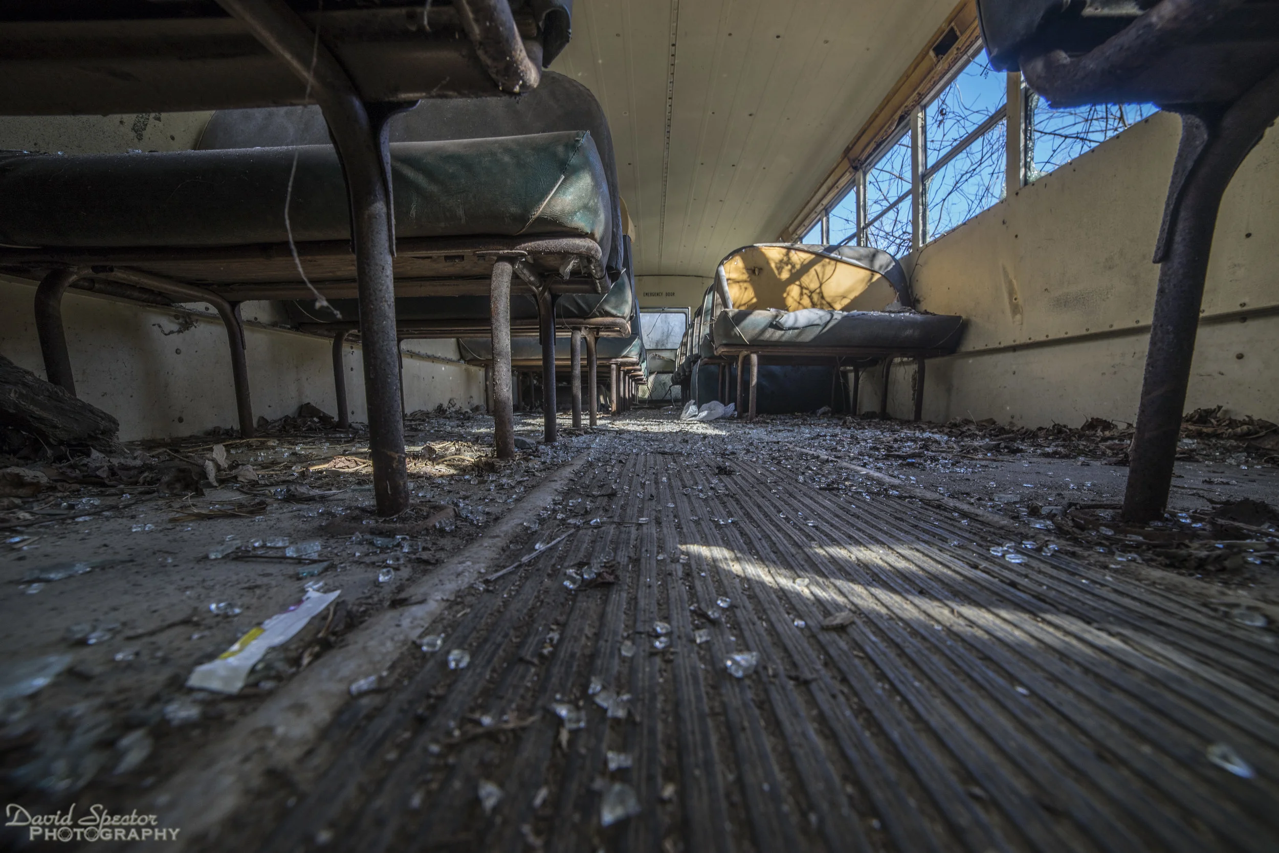 Found and abandoned bus graveyard. We came back again at a later date with some models.