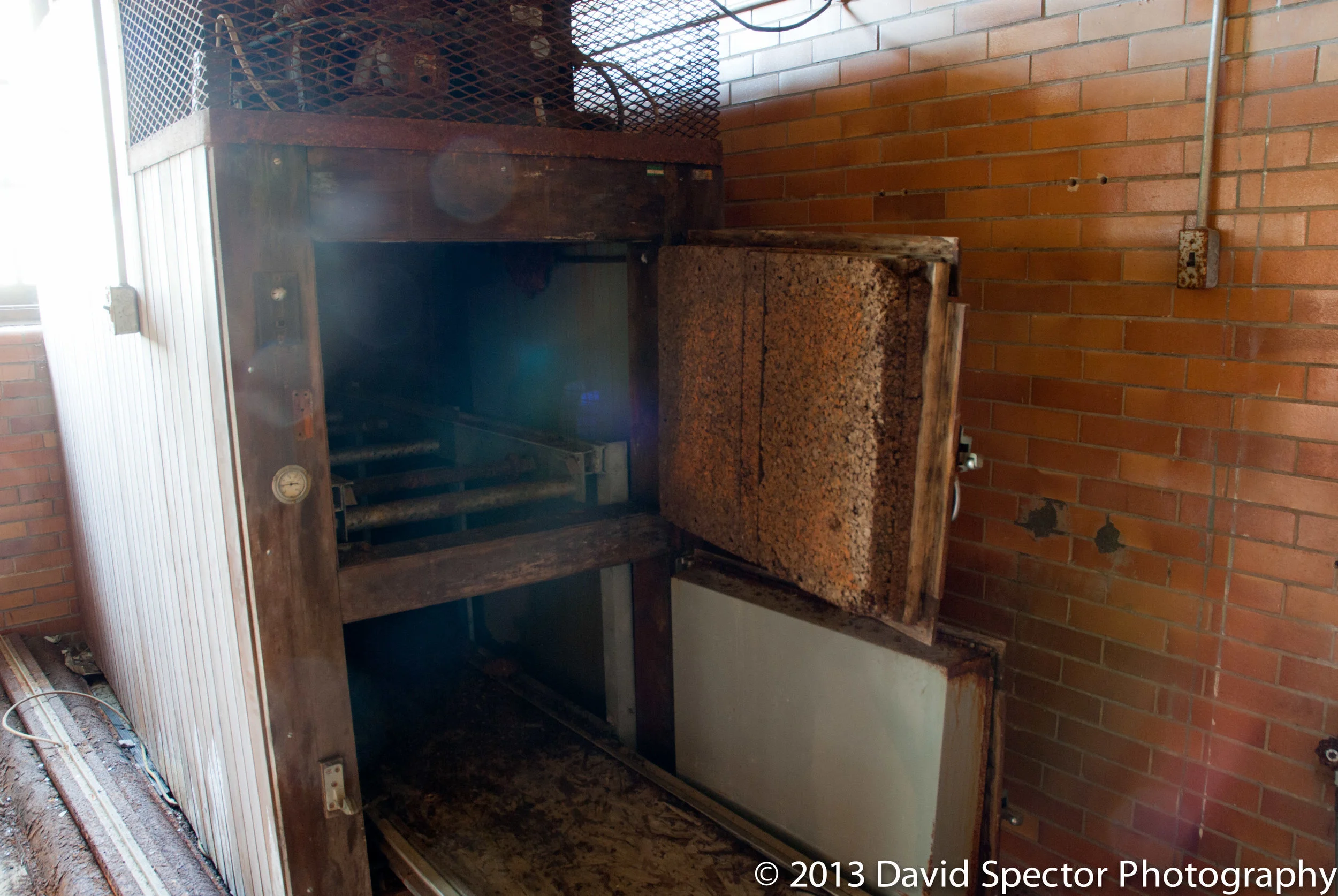 Found the morgue. The guide said that people like to get their picture taken on the slab.