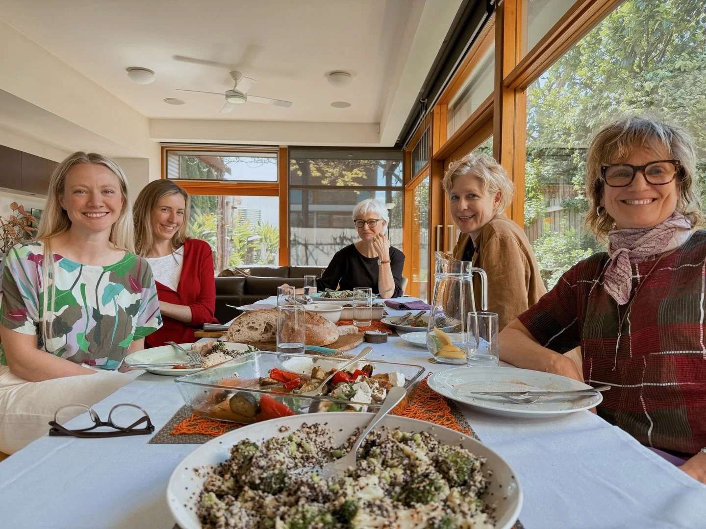 Some of my brilliant collaborators this year. A joyous new model for new play development featuring lunches, afternoons in the garden, babies along for the ride, books and podcasts swapped, and slow and thoughtful emails exchanged. Watch this space..
