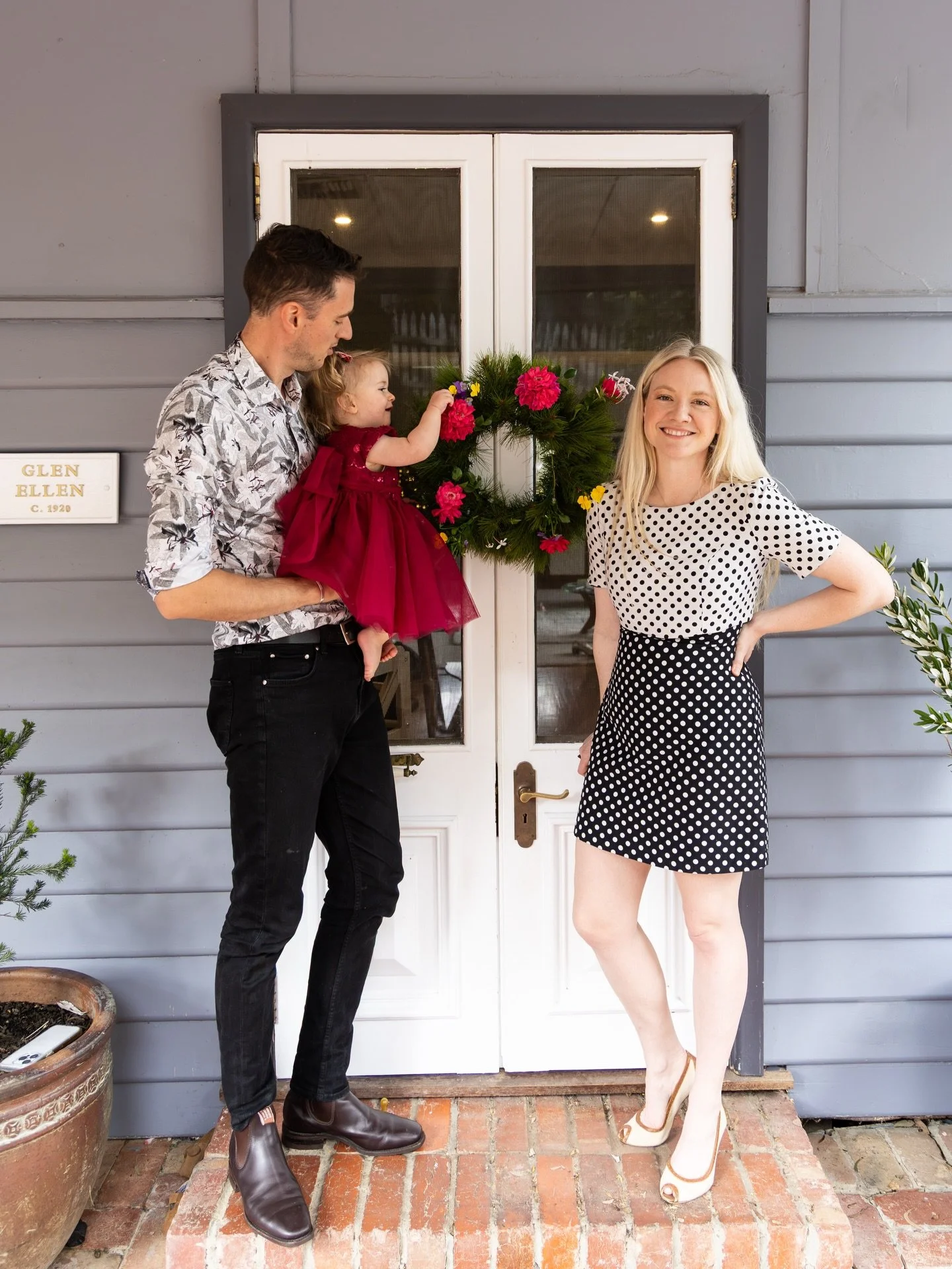 Happy Christmas from our little family. Mothering a toddler has been a thousand tiny moments of unfolding joy. My universe held in miniature. Impossibly precious.