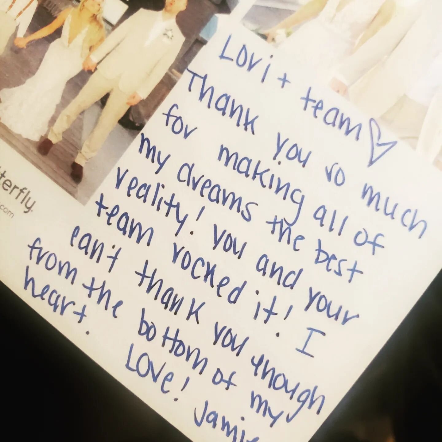 Always such a great surprise to get a thank you card in the mail. Nothing makes us feel happier than to know how much are brides love what we did for them. Thanks Jaime! 
#keywesthairandmakeup #keywestbride #keywest #keywesthairstylist #keywestmakeup
