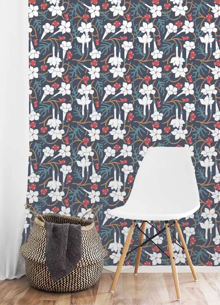 Wintry Woodland Our Holiday Fabric Collection On Spoonflower