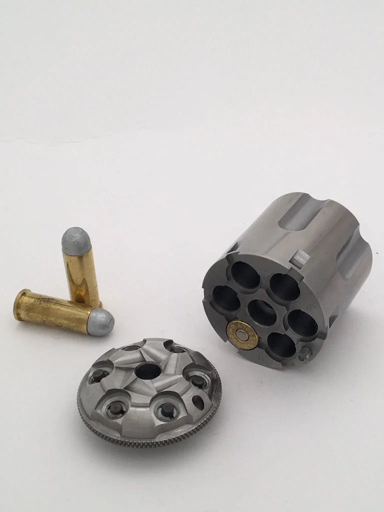Uberti Stainless 1858 Remington Navy Fluted Conversion Cylinder