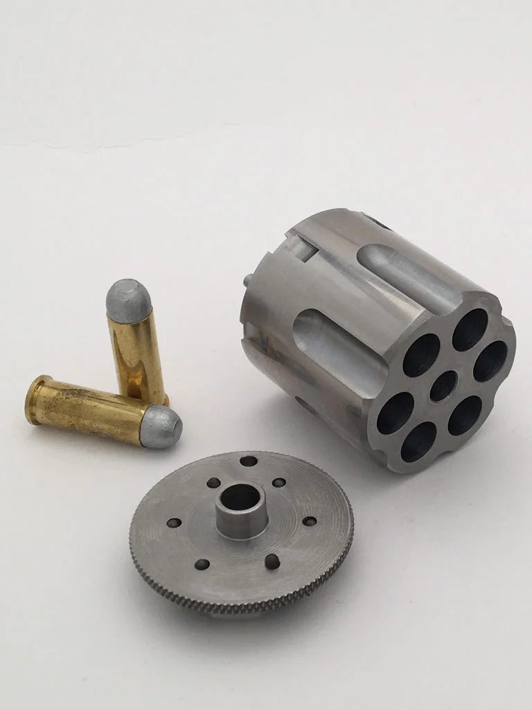 Uberti Stainless 1858 Remington Navy Fluted Conversion Cylinder