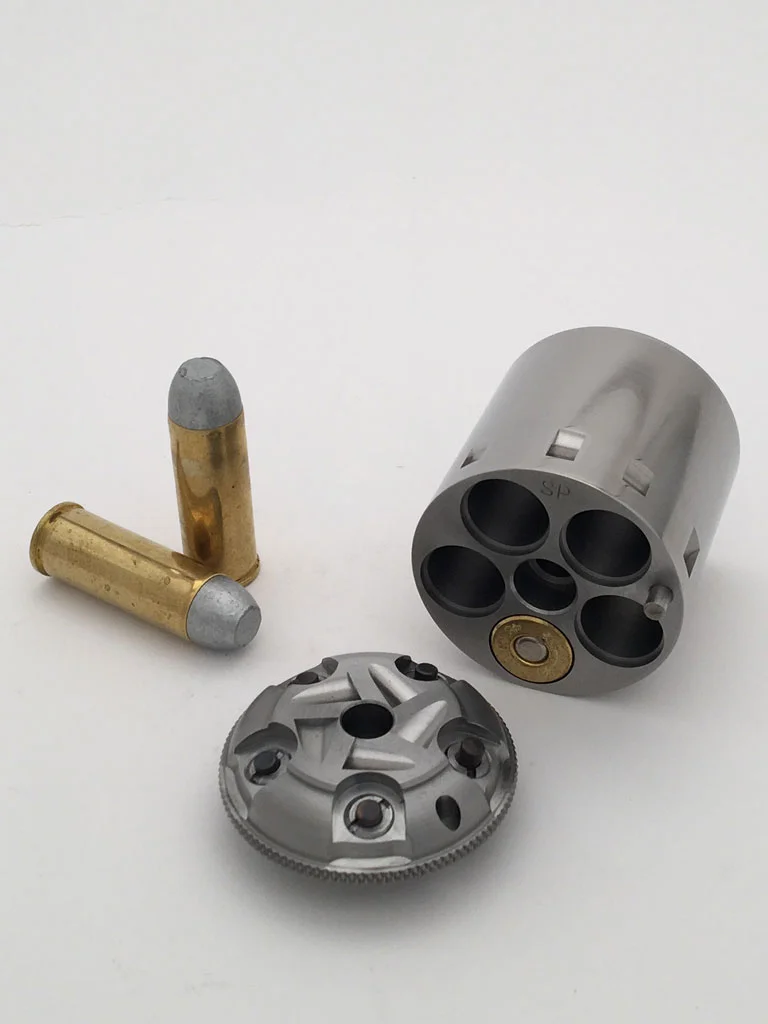 Pietta Stainless 1858 Remington Army 45LC/45 Schofield Conversion Cylinder