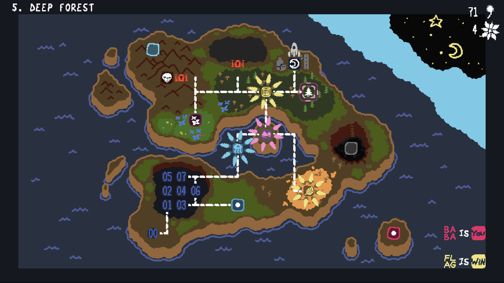 Baba is Hint: A Spoiler-Free Guide - Deep Forest — keyofw