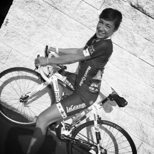 Daniela was born in Guadalajara, Mexico, where she was introduced to mountain biking for general fitness. She got the competitive bug and placed fourth in Nationals and won State Championships. She transitioned to road cycling to gain more fitness and got hooked. She moved to El Paso, Texas with relatives and participated in and won State Championships for Criterium and Road in New Mexico and 2nd place in Texas, but could not receive the jersey due to non-resident status. She came to LA in 2013 and raced road and crits throughout the state as a solo racer, when she was invited to the La Grange family in 2015. She has won a 35+ State Criterium Championship and participated as a devoted teammate on the women’s 1/2 team. She is an all-around rider with strengths in small bunch sprints.