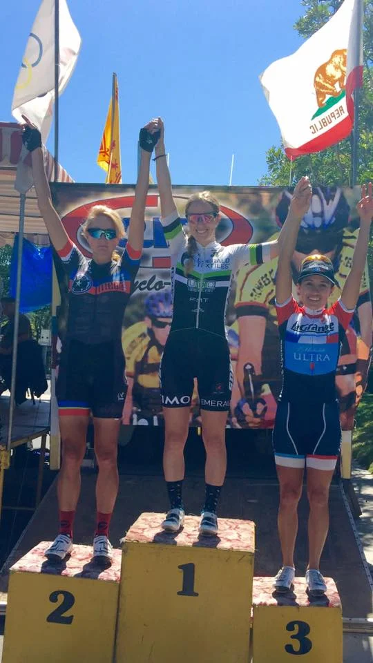Another podium for Lizbeth at Cyclo Vets! This time 3rd place in the P123 race.